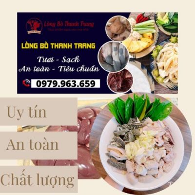 Những ưu điểm khi mua lòng bò tươi tại Thanh Trang